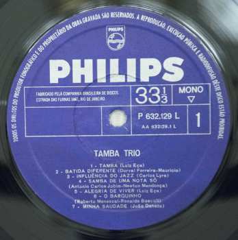 LP Tamba Trio: Tamba Trio