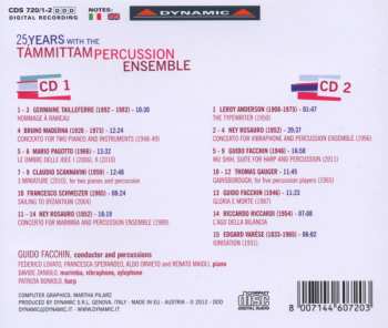 2CD Tàmmittam Percussion Ensemble: 25 Years With The Támmittam Percussion Ensemble