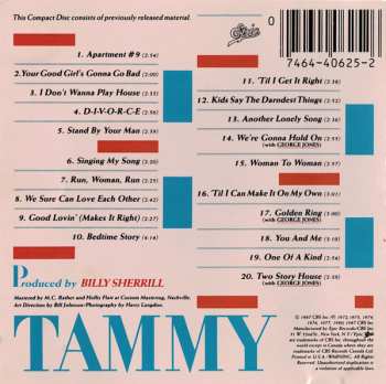 CD Tammy Wynette: Anniversary: Twenty Years Of Hits