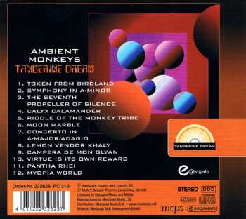 CD Tangerine Dream: Ambient Monkeys