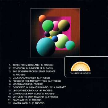 CD Tangerine Dream: Ambient Monkeys