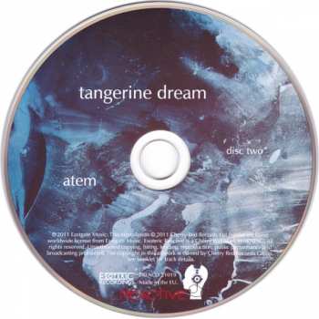 2CD Tangerine Dream: Atem