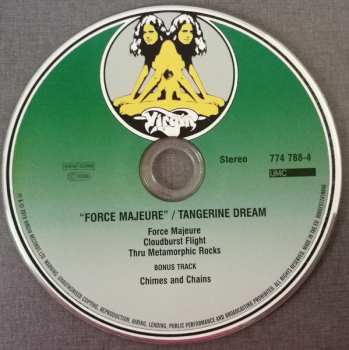 CD Tangerine Dream: Force Majeure