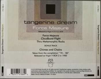 CD Tangerine Dream: Force Majeure