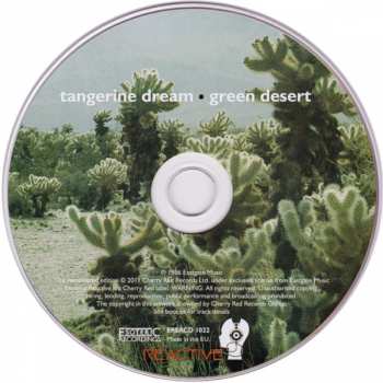CD Tangerine Dream: Green Desert
