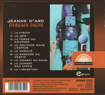 CD Tangerine Dream: Jeanne D'Arc