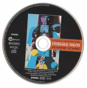 CD Tangerine Dream: Jeanne D'Arc