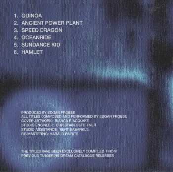 CD Tangerine Dream: Ocean Waves Collection DIGI