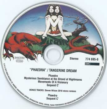 CD Tangerine Dream: Phaedra