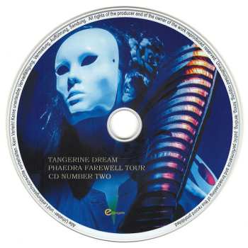 3CD Tangerine Dream: Phaedra Farewell Tour 2014 (The Concerts)