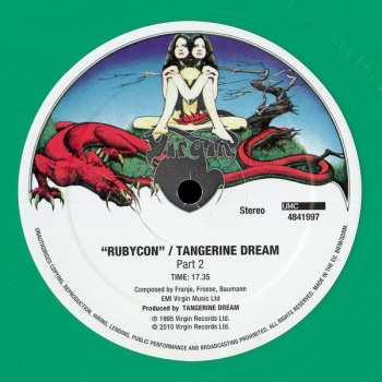 LP Tangerine Dream: Rubycon CLR