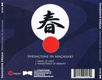 CD Tangerine Dream: Springtime In Nagasaki