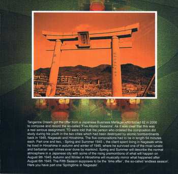 CD Tangerine Dream: Springtime In Nagasaki
