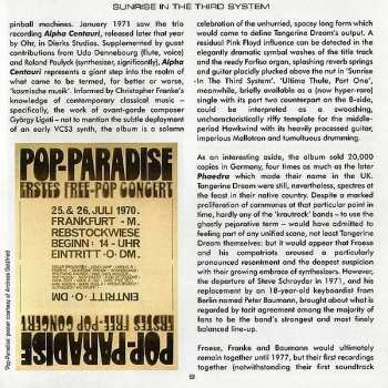 2CD Tangerine Dream: Sunrise In The Third System (The Pink Years Anthology 1970-1973)