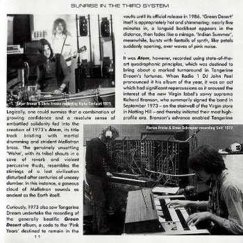 2CD Tangerine Dream: Sunrise In The Third System (The Pink Years Anthology 1970-1973)