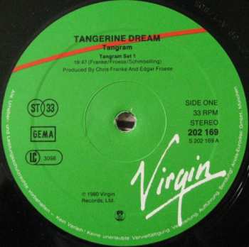 LP Tangerine Dream: Tangram