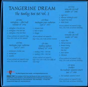 7CD/Doos Tangerine Dream: The Bootleg Box Set Vol. 2