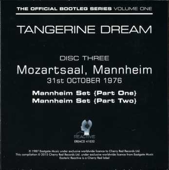 4CD/Doos Tangerine Dream: The Official Bootleg Series Volume One