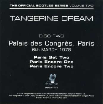 4CD/Doos Tangerine Dream: The Official Bootleg Series Volume Two