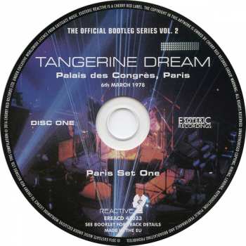 4CD/Doos Tangerine Dream: The Official Bootleg Series Volume Two