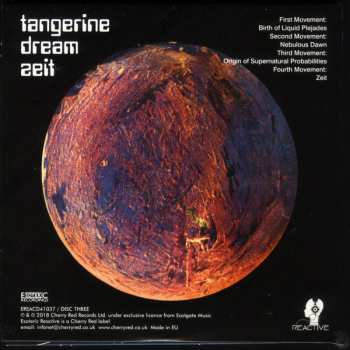 4CD/Doos Tangerine Dream: The Pink Years Albums 1970-1973