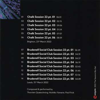 8CD/Doos Tangerine Dream: The Sessions Box Set (United Kingdom & Ireland 2022) LTD