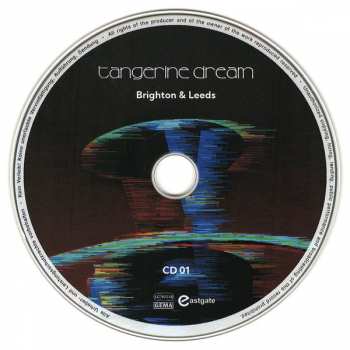 8CD/Doos Tangerine Dream: The Sessions Box Set (United Kingdom & Ireland 2022) LTD
