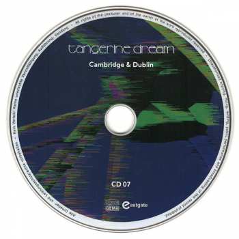 8CD/Doos Tangerine Dream: The Sessions Box Set (United Kingdom & Ireland 2022) LTD