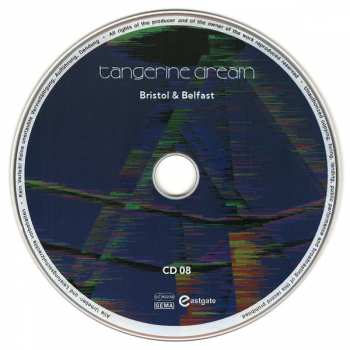 8CD/Doos Tangerine Dream: The Sessions Box Set (United Kingdom & Ireland 2022) LTD