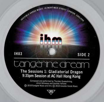 LP Tangerine Dream: The Sessions I CLR