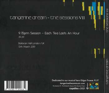 CD Tangerine Dream: The Sessions VII