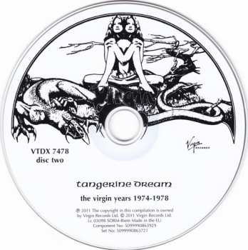 3CD Tangerine Dream: The Virgin Years 1974-1978