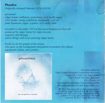 3CD Tangerine Dream: The Virgin Years 1974-1978