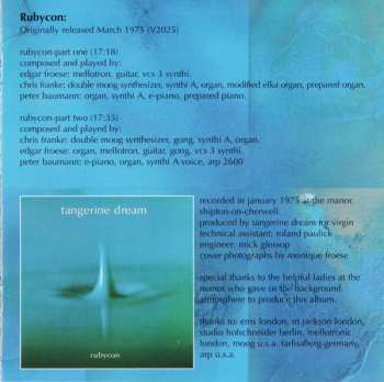 3CD Tangerine Dream: The Virgin Years 1974-1978