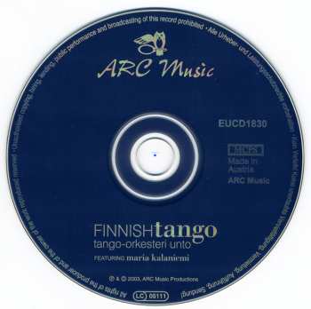 CD Maria Kalaniemi: Finnish Tango