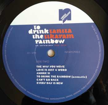 LP/SP Tanita Tikaram: To Drink The Rainbow (An Anthology 1988 – 2019)