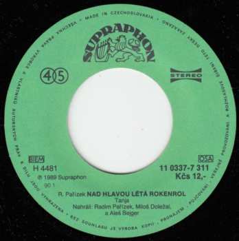 SP Tanja: Nad Hlavou Létá Rokenrol / Pár Přání