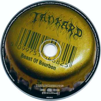 CD Tankard: Beast Of Bourbon