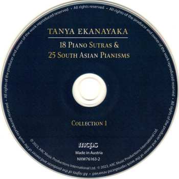 2CD Tanya Ekanayaka: 18 Piano Sutras & 25 South Asian Pianisms