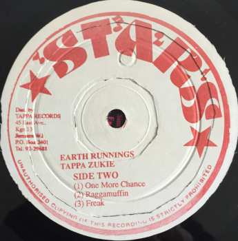 LP Tapper Zukie: Earth Running