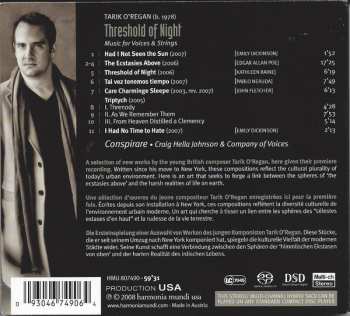 SACD Conspirare: Threshold Of Night