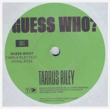 SP Tarrus Riley: Guess Who?