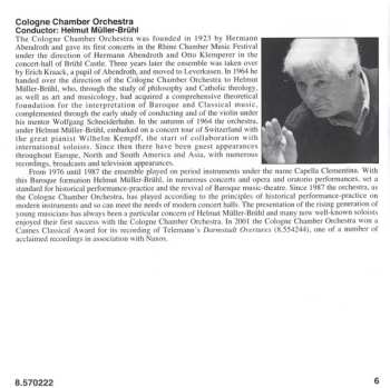 CD Giuseppe Tartini: Violin Concertos