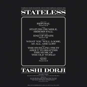 LP Tashi Dorji: Stateless