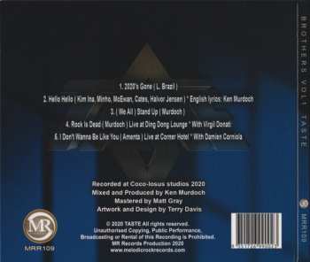CD Taste: Brothers Vol 1