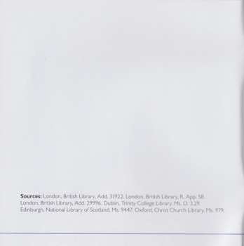 CD Tasto Solo: Early Modern English Music 1500-1550