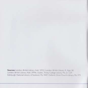CD Tasto Solo: Early Modern English Music 1500-1550