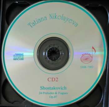 2CD/DVD/Doos Pyotr Ilyich Tchaikovsky: 24 Preludes & Fugues, Op.87 / Piano Concerto No.1, Op.23 - Tatiana Nikolayeva Volume 1