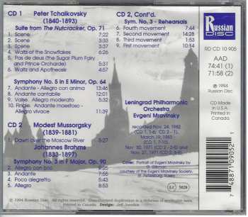 2CD Pyotr Ilyich Tchaikovsky: Symphony No. 5 • Nutcracker Suite / Symphony No. 3 • Rehearsals / Dawn Over The Moscow River