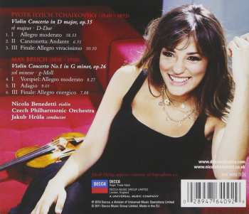 CD The Czech Philharmonic Orchestra: Violin Concertos